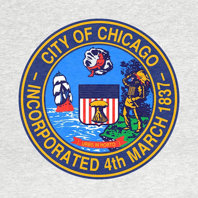 Chicago Seal Decal by zsonn